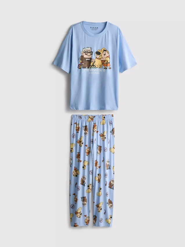 Pijamale din bumbac cu imprimeu „Up“ de la Disney Pixar Pijamale din bumbac cu imprimeu „Up“ de la Disney Pixar