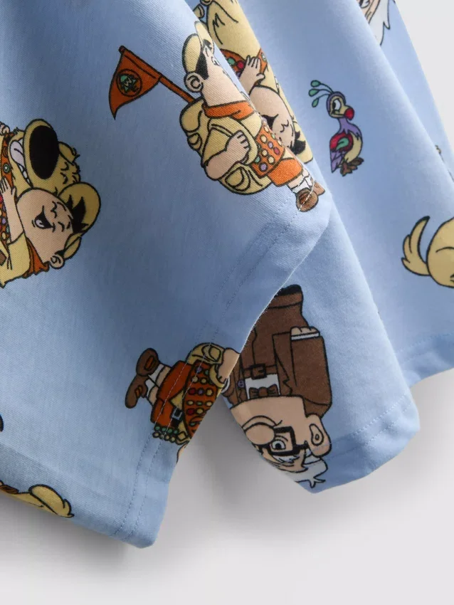 Pijamale din bumbac cu imprimeu „Up“ de la Disney Pixar Pijamale din bumbac cu imprimeu „Up“ de la Disney Pixar