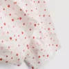 Pijamale din bumbac cu pantaloni scurți și imprimeu Pijamale din bumbac cu pantaloni scurți și imprimeu