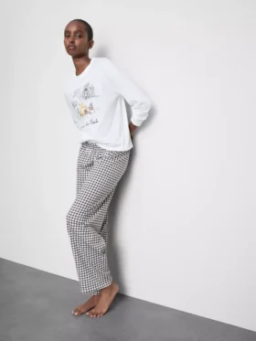 Pijamale din bumbac cu Winnie the Pooh de la Disney