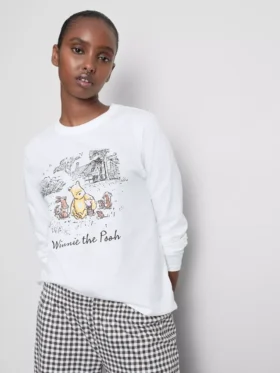Pijamale din bumbac cu Winnie the Pooh de la Disney