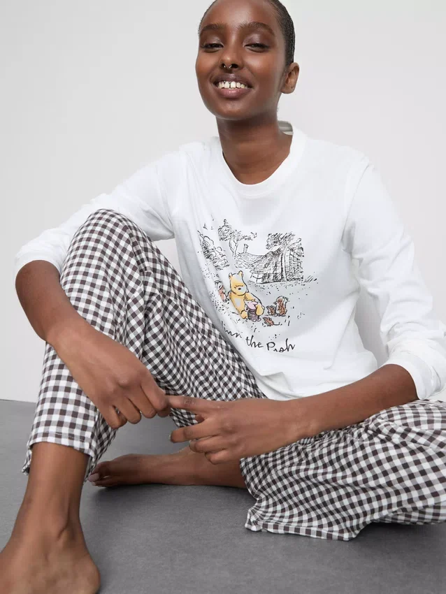 Pijamale din bumbac cu Winnie the Pooh de la Disney Pijamale din bumbac cu Winnie the Pooh de la Disney