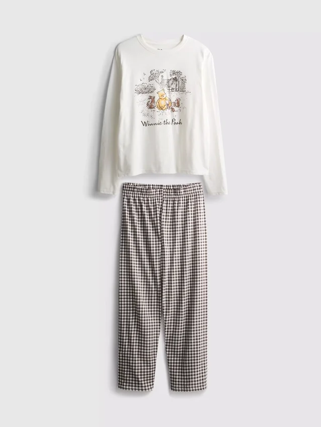 Pijamale din bumbac cu Winnie the Pooh de la Disney Pijamale din bumbac cu Winnie the Pooh de la Disney