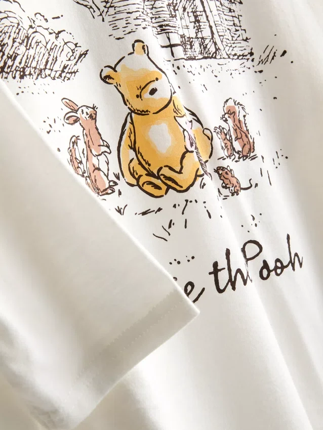 Pijamale din bumbac cu Winnie the Pooh de la Disney Pijamale din bumbac cu Winnie the Pooh de la Disney