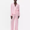Pijamale din satin cu dungi Pijamale din satin cu dungi