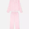 Pijamale din satin cu dungi Pijamale din satin cu dungi