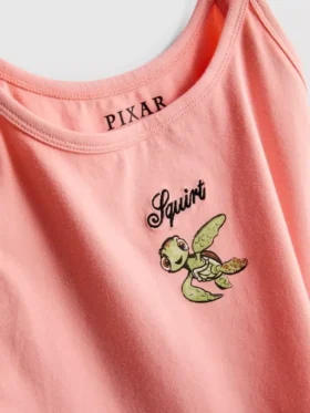 Pijamale Disney cu top fără mâneci și imprimeu „În căutarea lui Nemo”