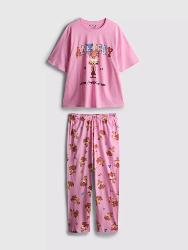 Pijamale Disney „Inside Out” cu tematică de anxietate Pijamale Disney „Inside Out” cu tematică de anxietate
