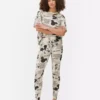 Pijamale retro cu personaje Disney Mickey Mouse Pijamale retro cu personaje Disney Mickey Mouse