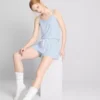 Pijamale scurte cu dungi Pijamale scurte cu dungi
