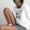 Pijamale scurte cu imprimeu Mickey Mouse de la Disney Pijamale scurte cu imprimeu Mickey Mouse de la Disney