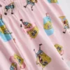 Pijamale scurte cu imprimeu SpongeBob SquarePants