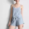 Pijamale scurte cu top cu bretele, în dungi Pijamale scurte cu top cu bretele, în dungi
