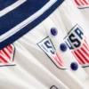 Pijamale scurte cu top fără mâneci din bumbac „Usa FC”