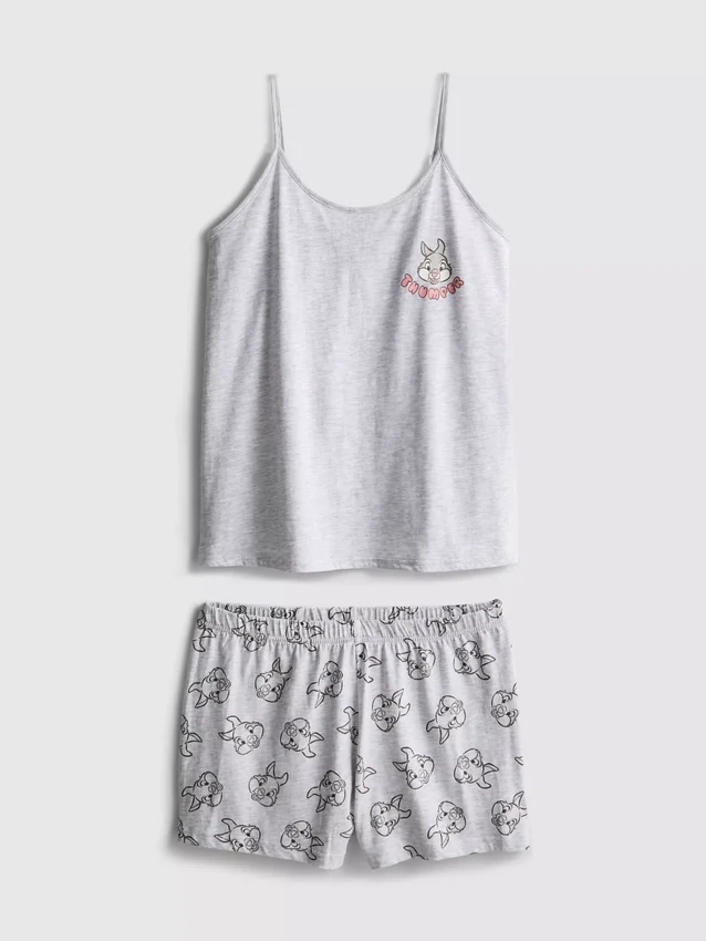 Pijamale scurte cu top tip cami Thumper de la Disney Pijamale scurte cu top tip cami Thumper de la Disney
