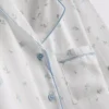 Pijamale scurte de bărbat din satin cu imprimeu floral Pijamale scurte de bărbat din satin cu imprimeu floral
