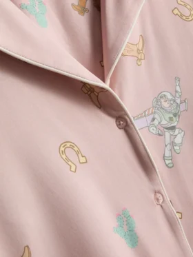 Pijamale scurte de tip „boyfriend” Toy Story de la Disney Pixar