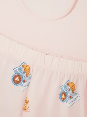 Pijamale scurte din bumbac