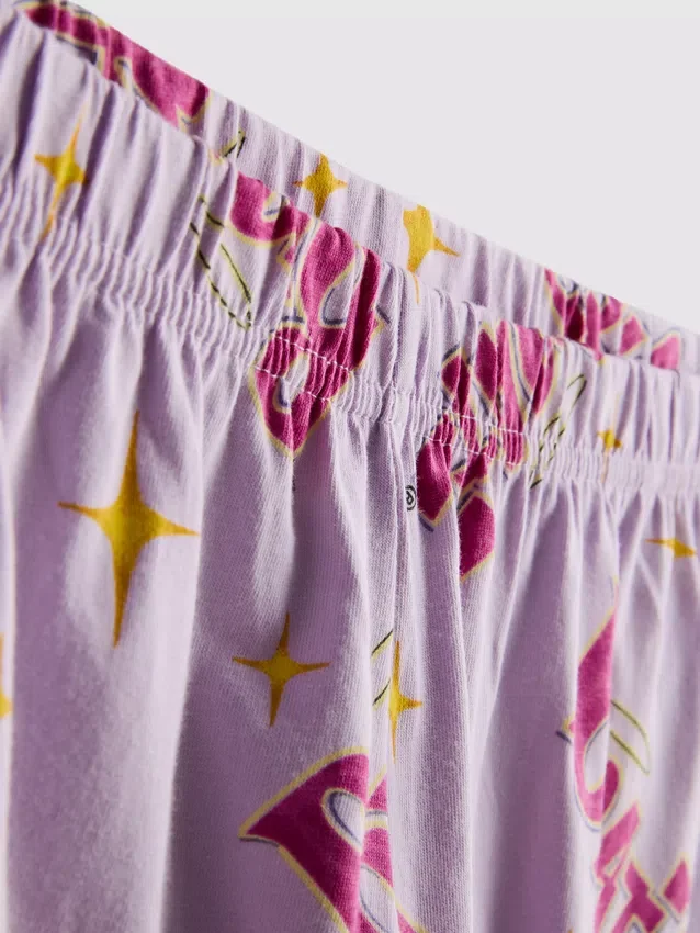 Pijamale scurte din bumbac cu imprimeu Bratz Pijamale scurte din bumbac cu imprimeu Bratz
