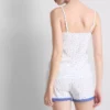 Pijamale scurte din bumbac elastic Pijamale scurte din bumbac elastic