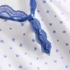 Pijamale scurte din bumbac elastic Pijamale scurte din bumbac elastic