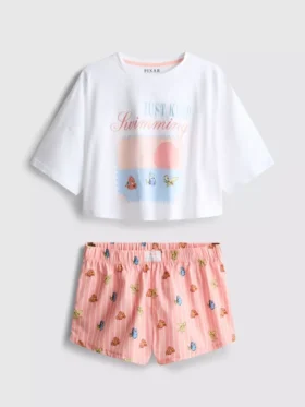 Pijamale scurte din bumbac „Finding Nemo“ de la Disney Pixar
