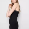 Pijamale scurte fără cusături, cu top tip cami Pijamale scurte fără cusături, cu top tip cami
