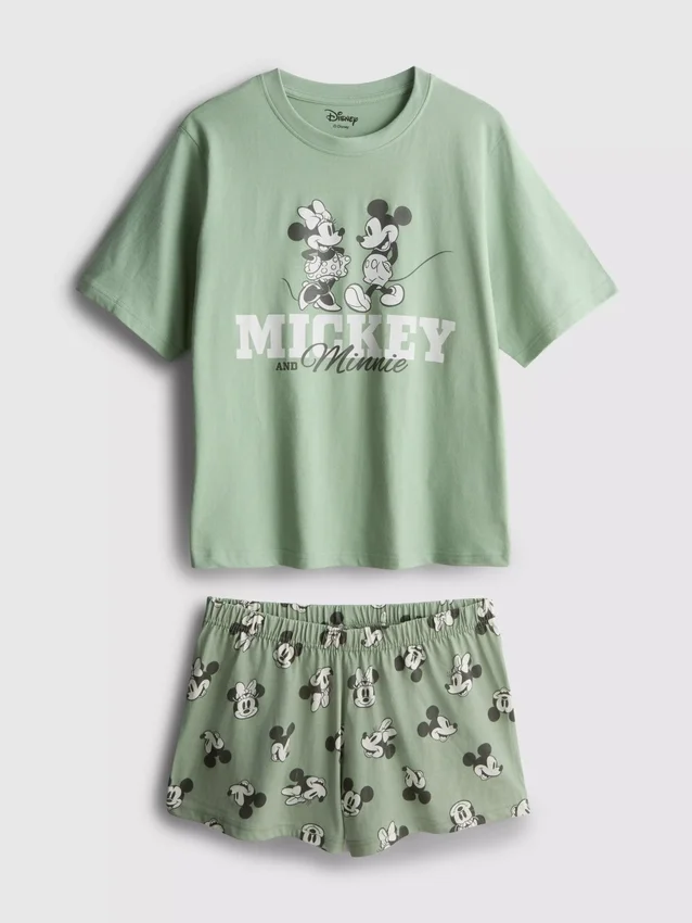 Pijamale scurte Mickey & Minnie Mouse de la Disney Pijamale scurte Mickey & Minnie Mouse de la Disney