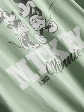 Pijamale scurte Mickey & Minnie Mouse de la Disney