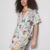 Pijamale scurte tip „boyfriend”