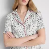 Pijamale scurte tip „boyfriend” cu imprimeu „101 de dalmațieni” de la Disney