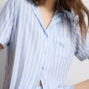 Pijamale scurte tip „boyfriend” cu imprimeu Pijamale scurte tip „boyfriend” cu imprimeu