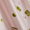 Pijamale scurte tip „boyfriend” cu imprimeu Pijamale scurte tip „boyfriend” cu imprimeu