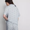Pijamale scurte tip „boyfriend” cu imprimeu Pijamale scurte tip „boyfriend” cu imprimeu