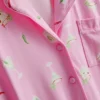 Pijamale scurte tip „boyfriend” cu imprimeu Pijamale scurte tip „boyfriend” cu imprimeu