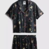 Pijamale scurte tip „boyfriend” cu imprimeu grafic Bratz Pijamale scurte tip „boyfriend” cu imprimeu grafic Bratz
