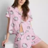 Pijamale scurte tip „boyfriend” Hello Kitty Pijamale scurte tip „boyfriend” Hello Kitty