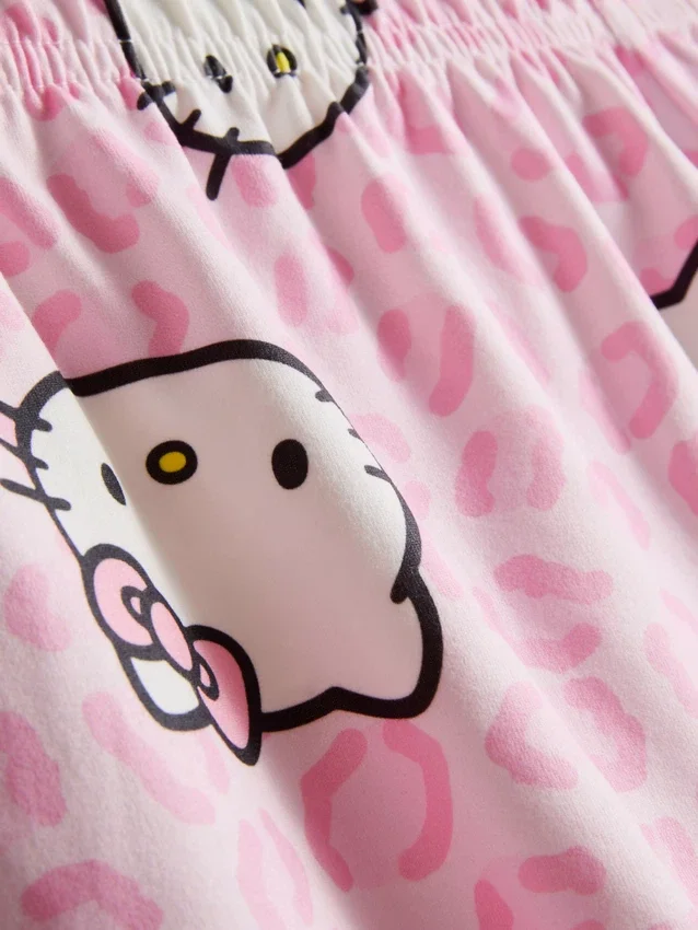 Pijamale scurte tip „boyfriend” Hello Kitty Pijamale scurte tip „boyfriend” Hello Kitty