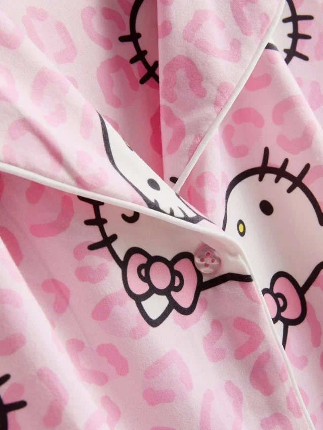 Pijamale scurte tip „boyfriend” Hello Kitty Pijamale scurte tip „boyfriend” Hello Kitty