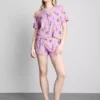 Pijamale scurte tip „boyfriend” Lizzie McGuire de la Disney Pijamale scurte tip „boyfriend” Lizzie McGuire de la Disney