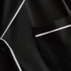 Pijamale tip „boyfriend” cu borduri contrastante Pijamale tip „boyfriend” cu borduri contrastante