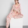 Pijamale tip „boyfriend” cu imprimeu Pijamale tip „boyfriend” cu imprimeu