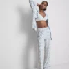 Pijamale tip „boyfriend” cu imprimeu Pijamale tip „boyfriend” cu imprimeu