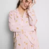 Pijamale tip „boyfriend” cu imprimeu Pijamale tip „boyfriend” cu imprimeu