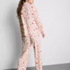 Pijamale tip „boyfriend” cu imprimeu Pijamale tip „boyfriend” cu imprimeu