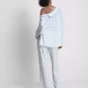 Pijamale tip „boyfriend” cu imprimeu Pijamale tip „boyfriend” cu imprimeu