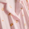 Pijamale tip „boyfriend” cu imprimeu Pijamale tip „boyfriend” cu imprimeu