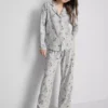 Pijamale tip „boyfriend” cu imprimeu Snoopy Pijamale tip „boyfriend” cu imprimeu Snoopy
