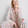 Pijamale tip „boyfriend” cu imprimeu „Sweet treat” Pijamale tip „boyfriend” cu imprimeu „Sweet treat”