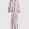 Pijamale tip „boyfriend” cu imprimeu „Sweet treat” Pijamale tip „boyfriend” cu imprimeu „Sweet treat”